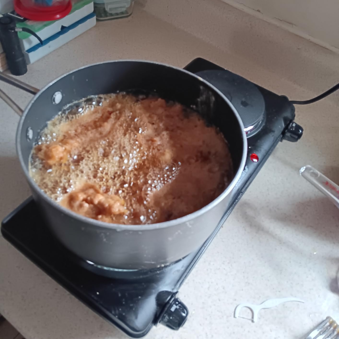 Elite Gourmet Double Cast Iron Burner, 1500W Hot Plate, Adjustable Temp customer photo 2