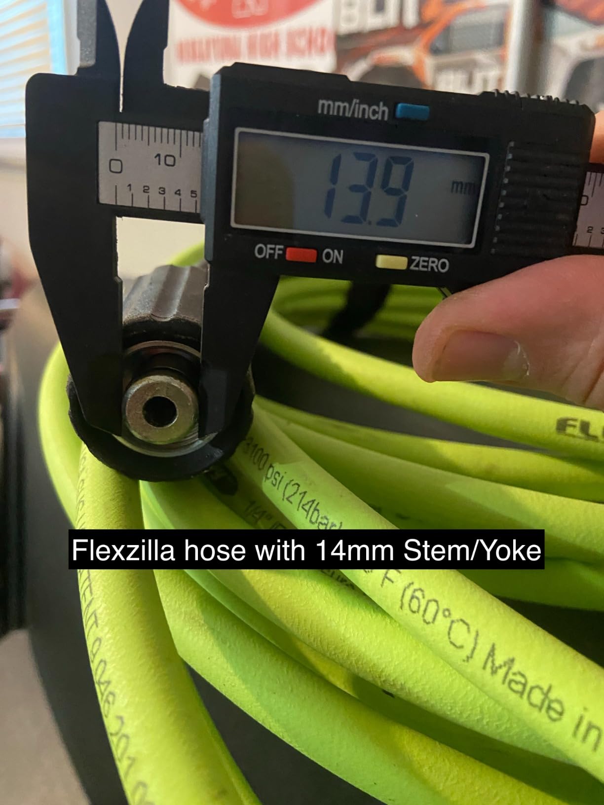 Flexzilla Pressure Washer Replacement Hose, 1/4 in. x 50 ft., 3100 PSI, M22 Fittings, No-Kink, Lightweight, ZillaGreen customer photo 1