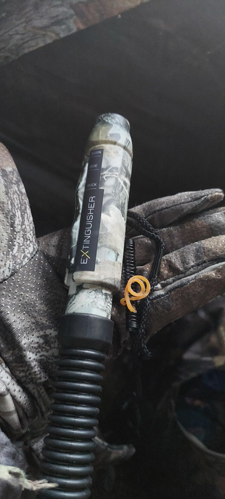 Extinguisher Deer Call by Illusion | Grunt Tube | Buck, Doe, Fawn | Adjustable 10-in-1 Call | Color (CAMO/Black) | Freeze Resistant customer photo 2