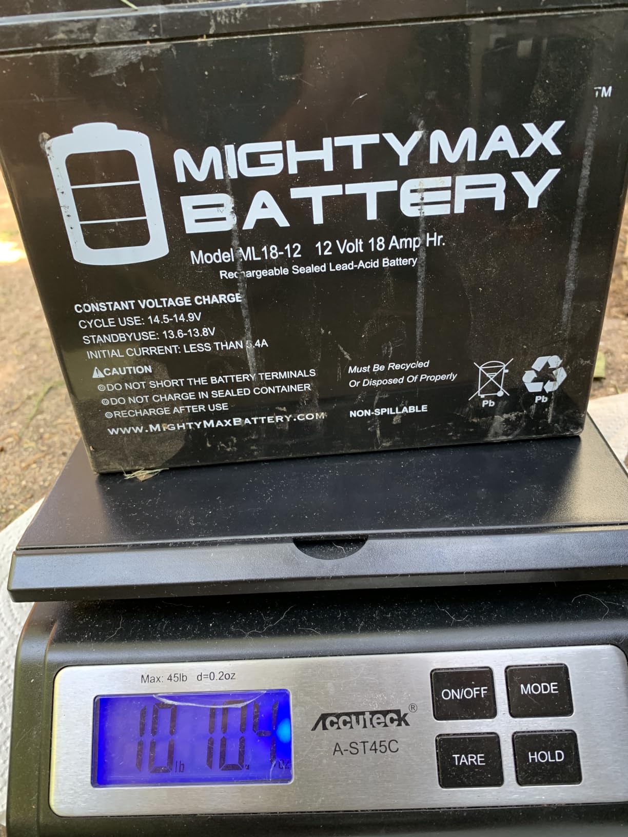 ExpertPower EXP12200 12V 20Ah - SLA Rechargeable 12V Battery for Ride on Toys, UPS, Lawn Mower, Generator, Medical Devices, Wheelchair, Mobility Scooter Battery Replacement 12 Volt AGM customer photo 1
