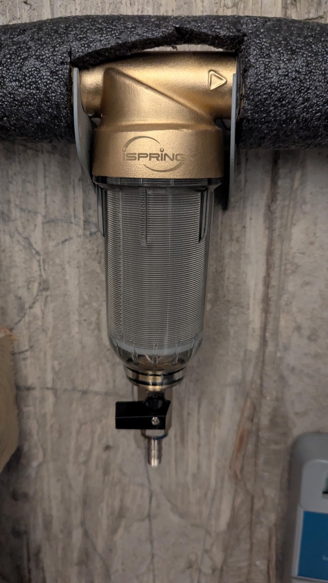 iSpring WGB22B 2-Stage Whole House Water Filtration System, 20