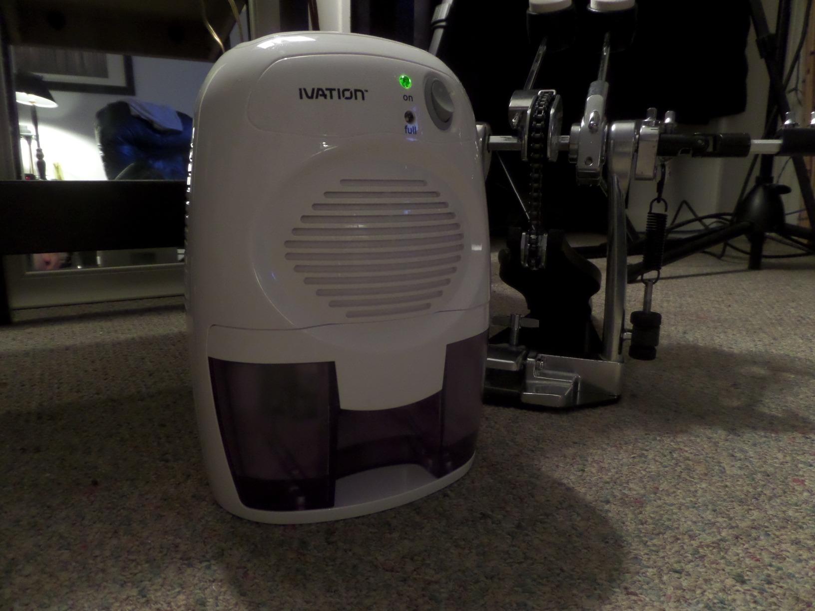 Ivation IVADM10 Powerful Small-Size Thermo-Electric Dehumidifier - for Smaller Room, Cupboard, Basement, Attic, Stored Boat, RV, Antique Car,White customer photo 2