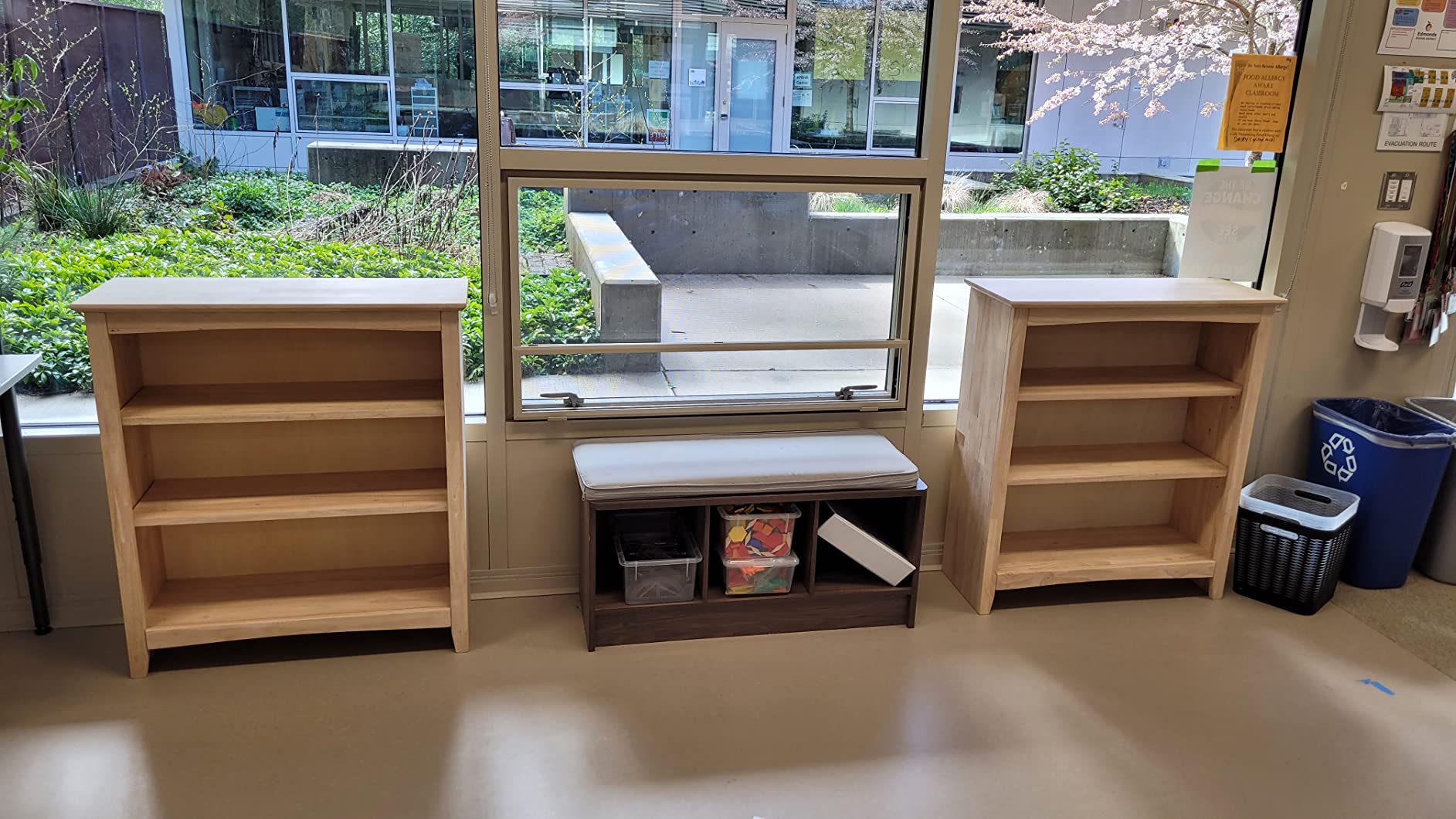Solid Wood Bookcase 36