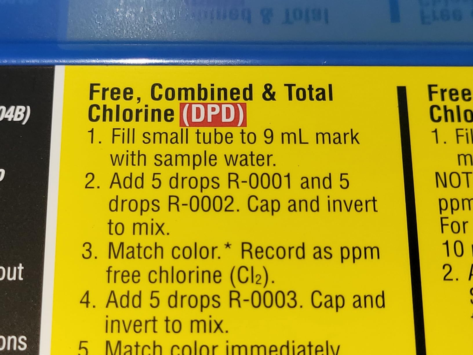 Taylor Technologies K-2006-SALT FAS-DPD, 9-in-1 Saltwater Pool Test Kit customer photo 2