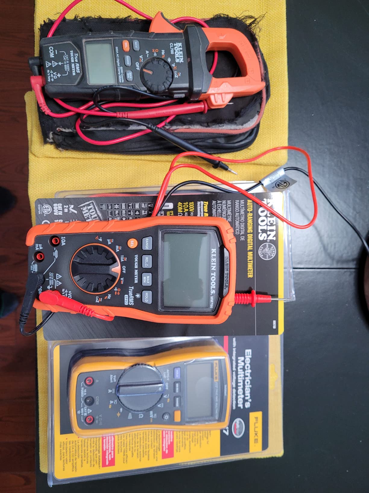 Klein Tools MM700 Multimeter, Electrical Tester is Auto Ranging, for AC/DC, LOZ, Temp, Capacitance, Resistance, Frequency, and More, 1000V customer photo 2