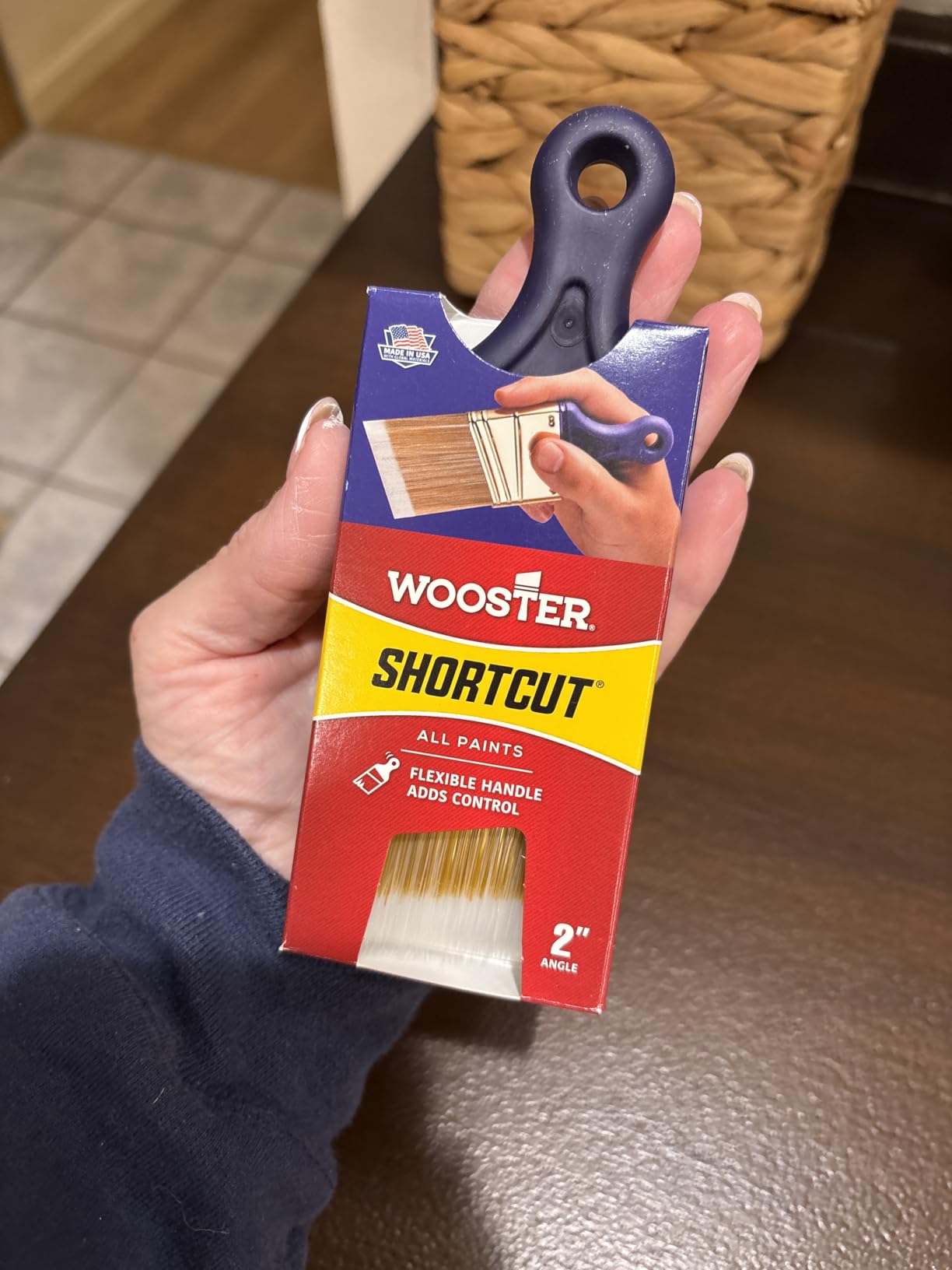 Wooster Brush Q3211 2 inch Shortcut Angle Sash Paintbrush, Pack of 12 customer photo 1