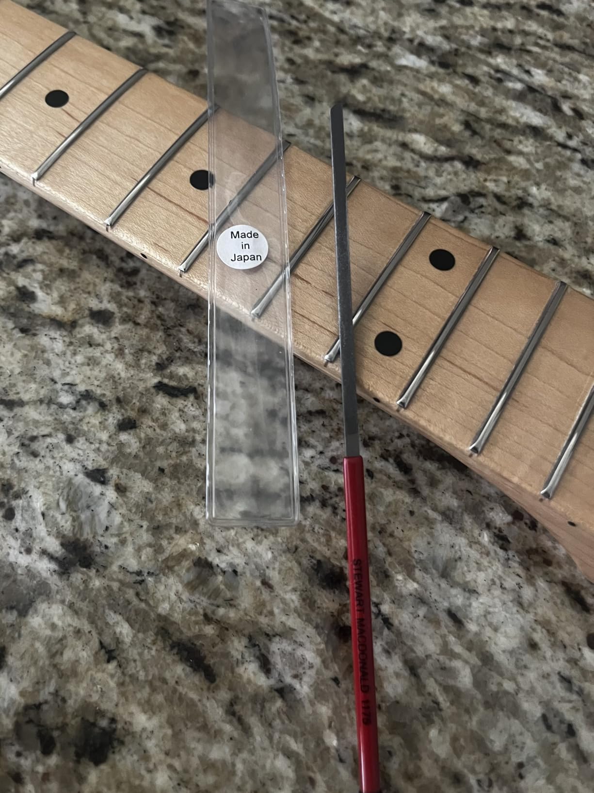 StewMac Fret End Dressing File for Sharp Guitar Frets customer photo 1