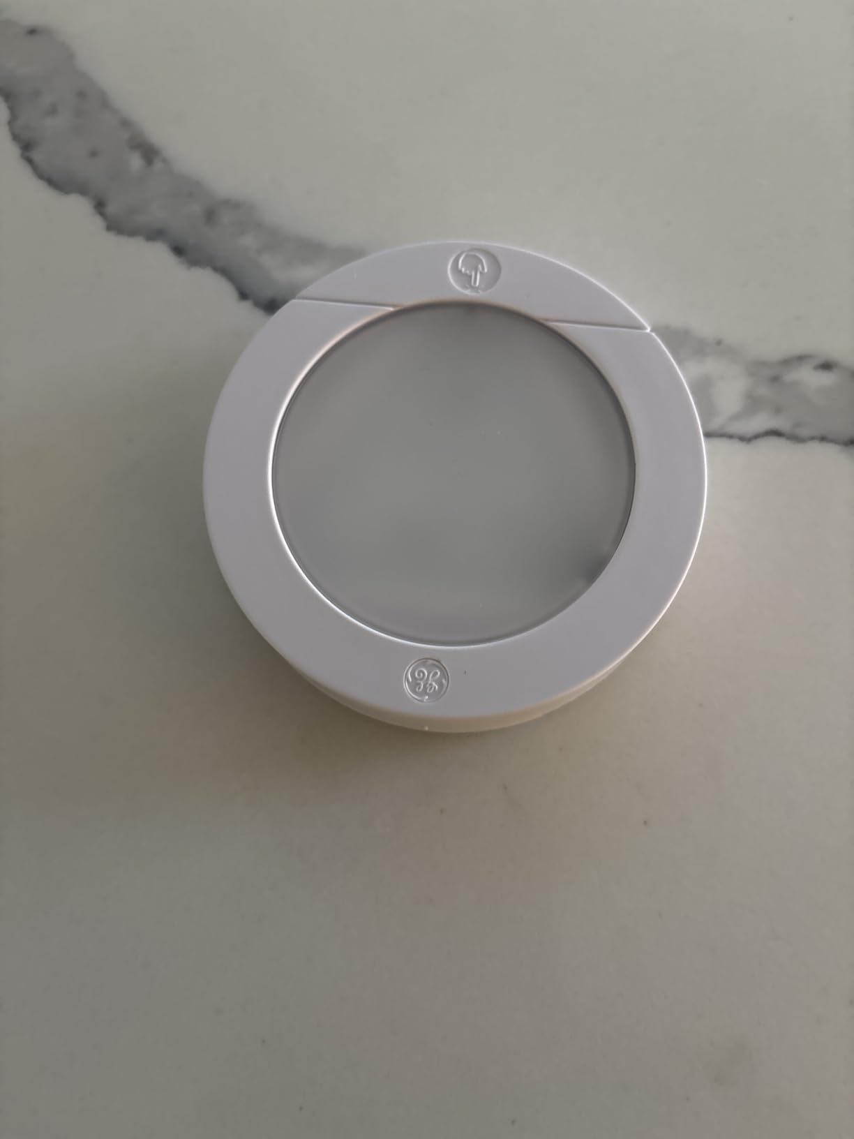 GE Battery Powered Puck Lights, Touch On/Off, 20 Lumens, 2 Pack | Under Cabinet Lights for Kitchen, Closet, and Pantry, AAA Battery Operated, Wireless Installation customer photo 2
