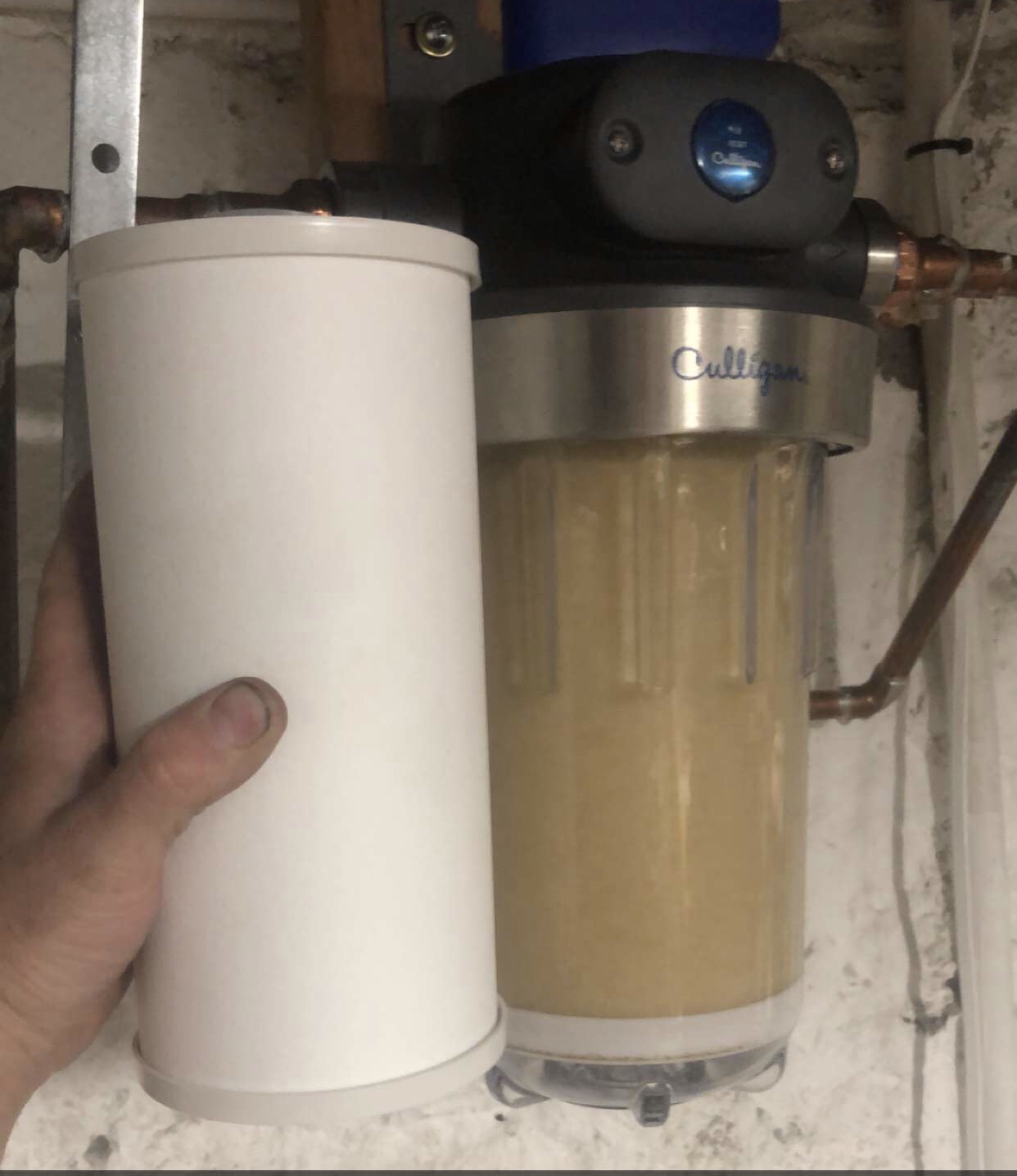 Culligan WH-HD200-C Whole House Water Filter System 1 Inch Inlet/Outlet, Filter Sold Separately - Improve Tap Water Taste, Removes Sediment, Protects Appliances customer photo 1