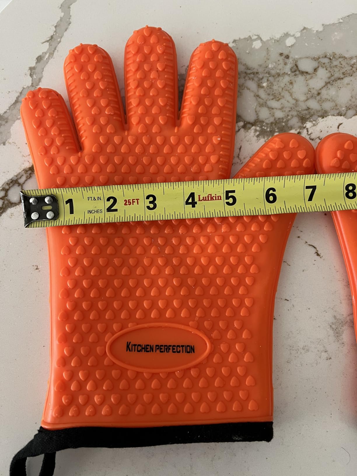 KITCHEN PERFECTION Smoker BBQ Grill Gloves -High Heat Resistant Oven Mitts customer photo 1