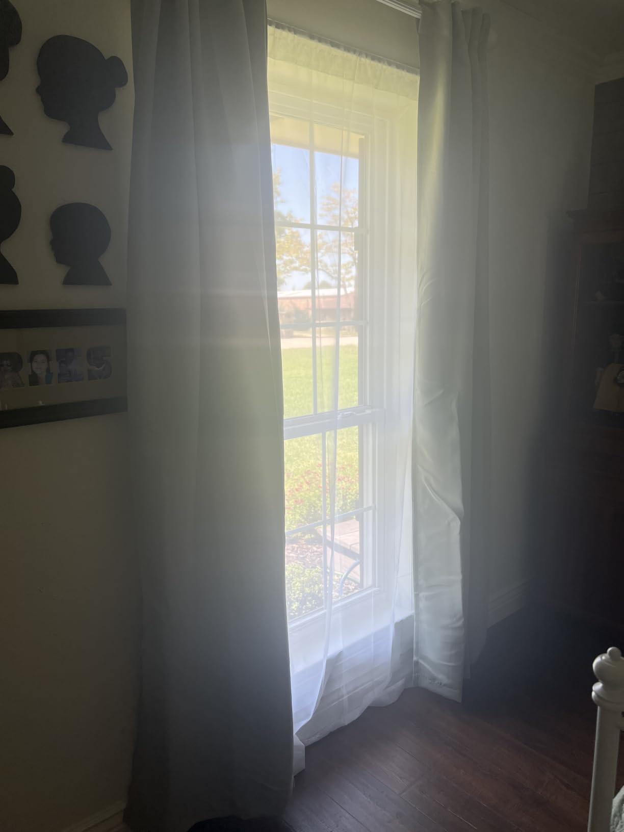 H.VERSAILTEX Blackout Curtains Thermal Insulated Window Treatment Panels Room Darkening Blackout Drapes for Living Room Back Tab/Rod Pocket Bedroom Draperies, 52 x 84 Inch, Light Sage, 2 Panels customer photo 1