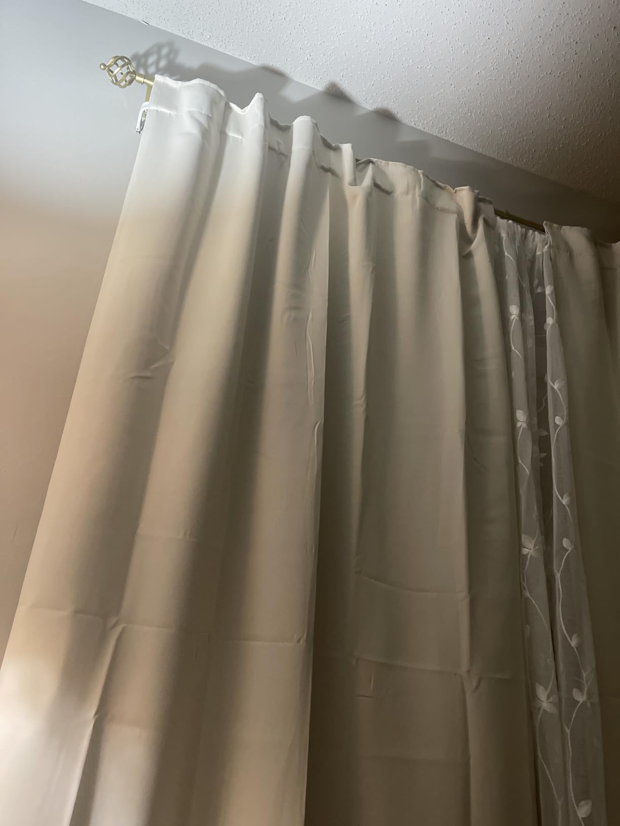 H.VERSAILTEX Blackout Curtains Thermal Insulated Window Treatment Panels Room Darkening Blackout Drapes for Living Room Back Tab/Rod Pocket Bedroom Draperies, 52 x 84 Inch, Light Sage, 2 Panels customer photo 2