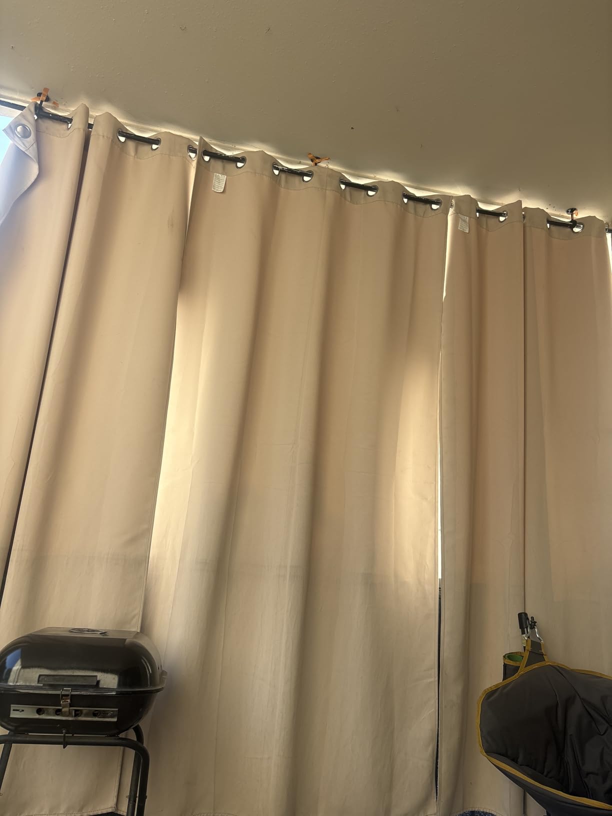 NICETOWN Outdoor Curtains for Patio Waterproof 95