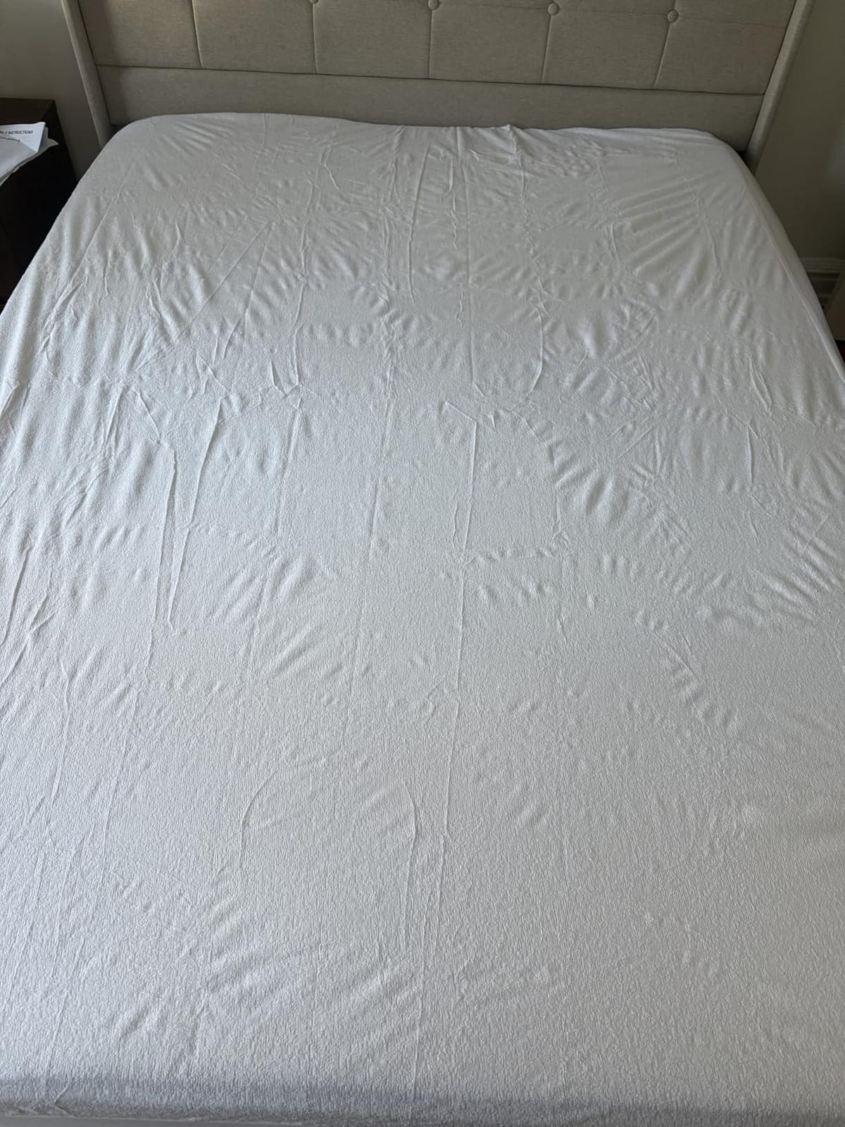 Bedecor Queen Waterproof Mattress Protector,for 9-18 Inch Deep customer photo 1