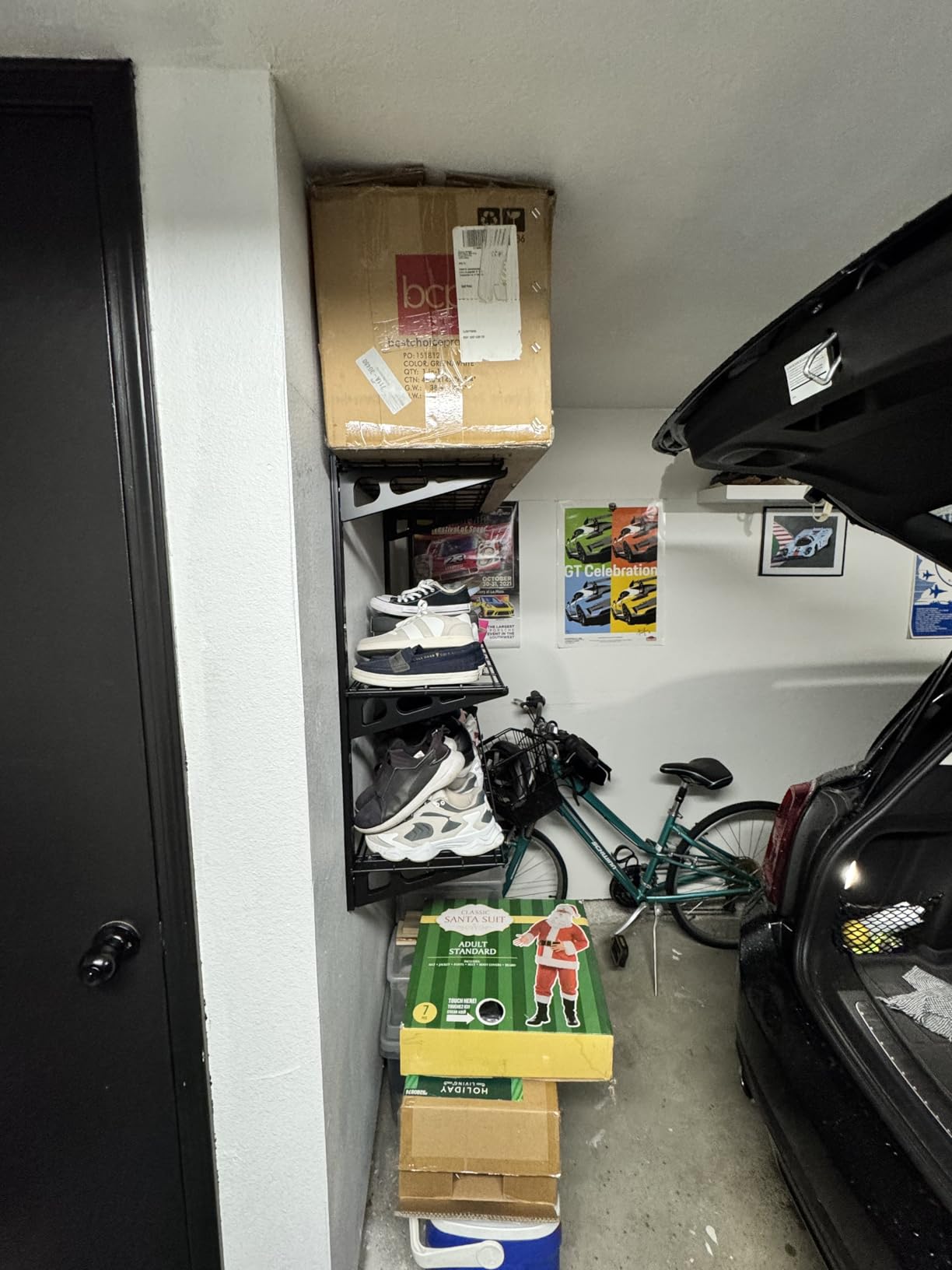 FLEXIMOUNTS 3-Tier 1x4ft Garage Storage Wall Shelving, Height Adjustable customer photo 2