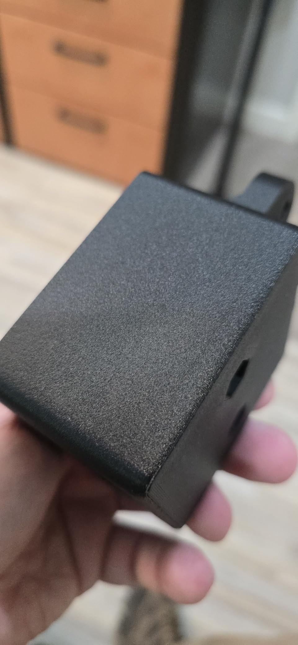 Carbon Fiber Filament, PRILINE Carbon Fiber Polycarbonate 3D Printer Filament 1.75mm, High Strength Carbon Fiber 3D Printing Filament 1kg Spool, Black customer photo 2