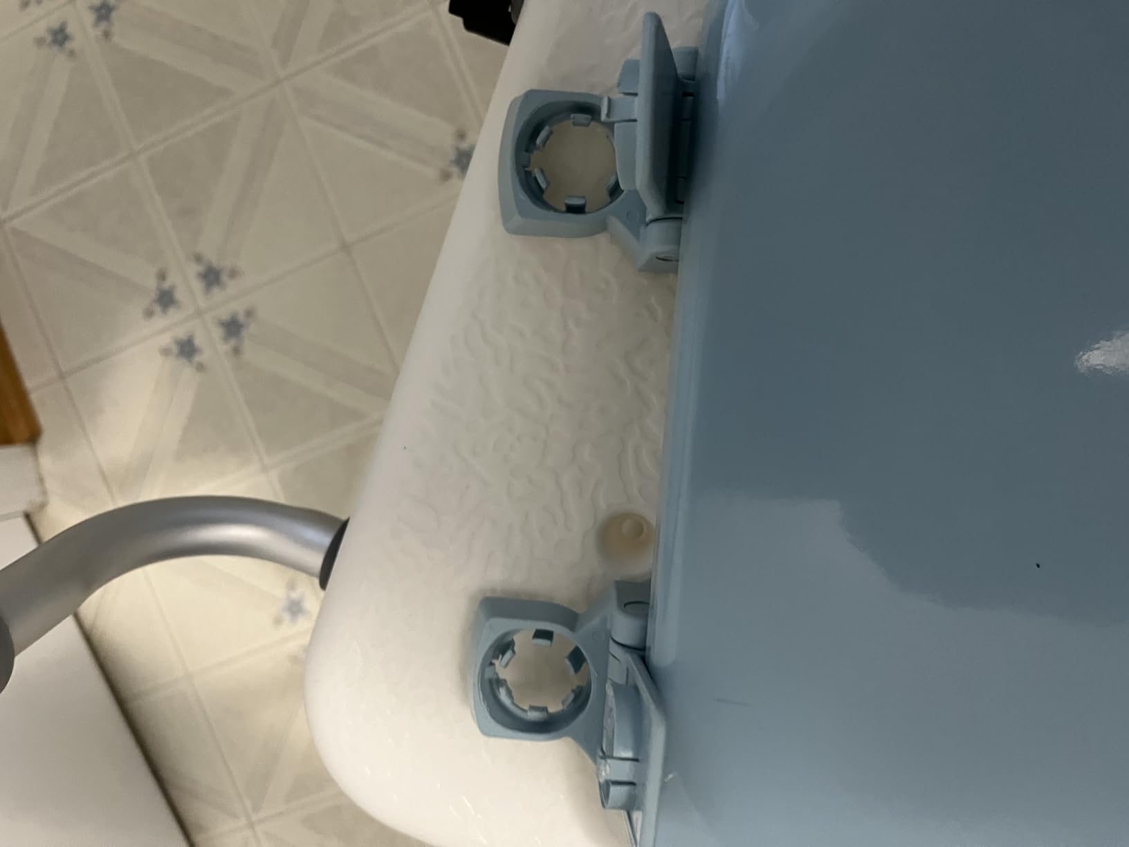 Vive Raised Toilet Seat Riser for Seniors (with Handles) - Handicap Rail customer photo 2