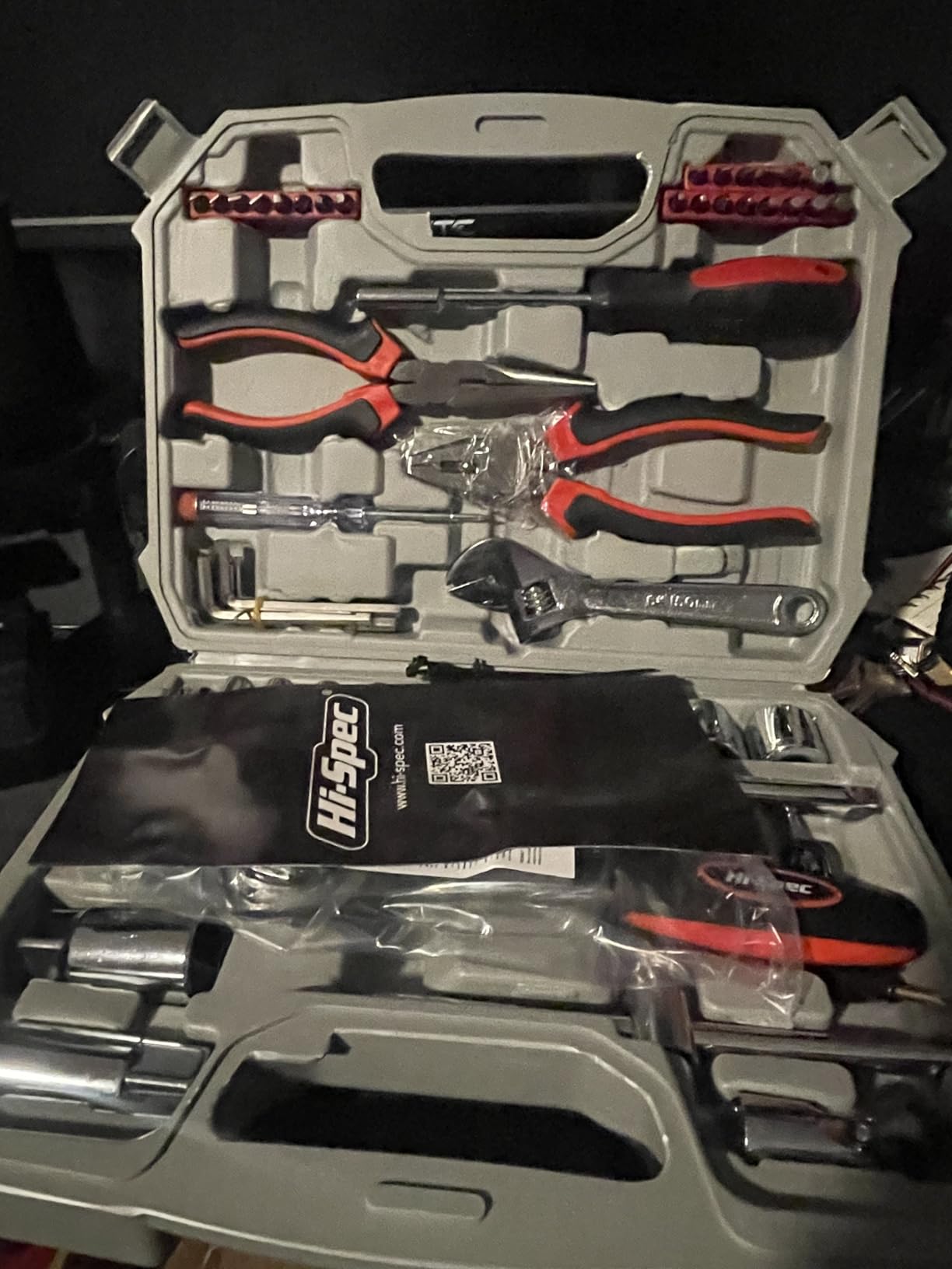 Hi-Spec Metric Auto Mechanic Tool Set Motorcycle & Car Tool Kit Trucks customer photo 2