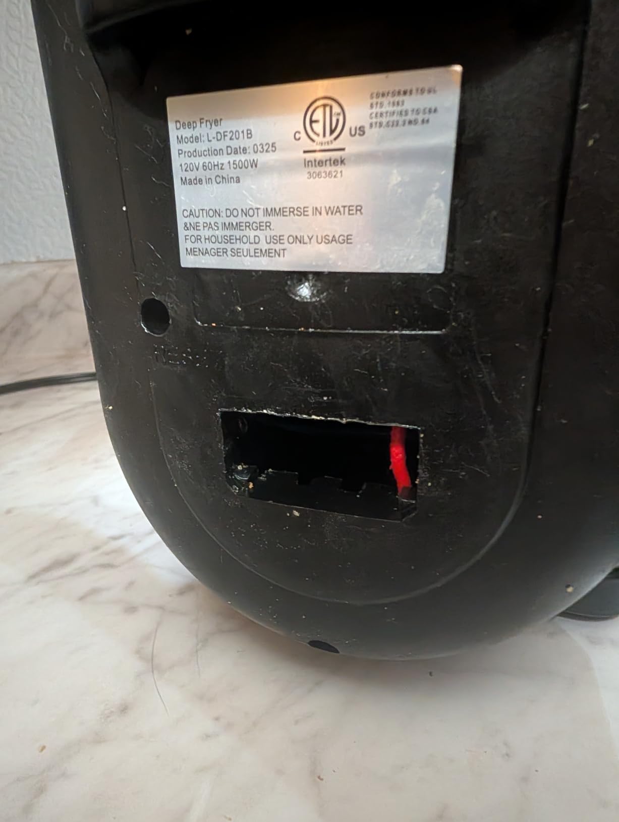 OVENTE Electric Deep Fryer, 2L Capacity, 1500W, Silver FDM2201BR customer photo 1