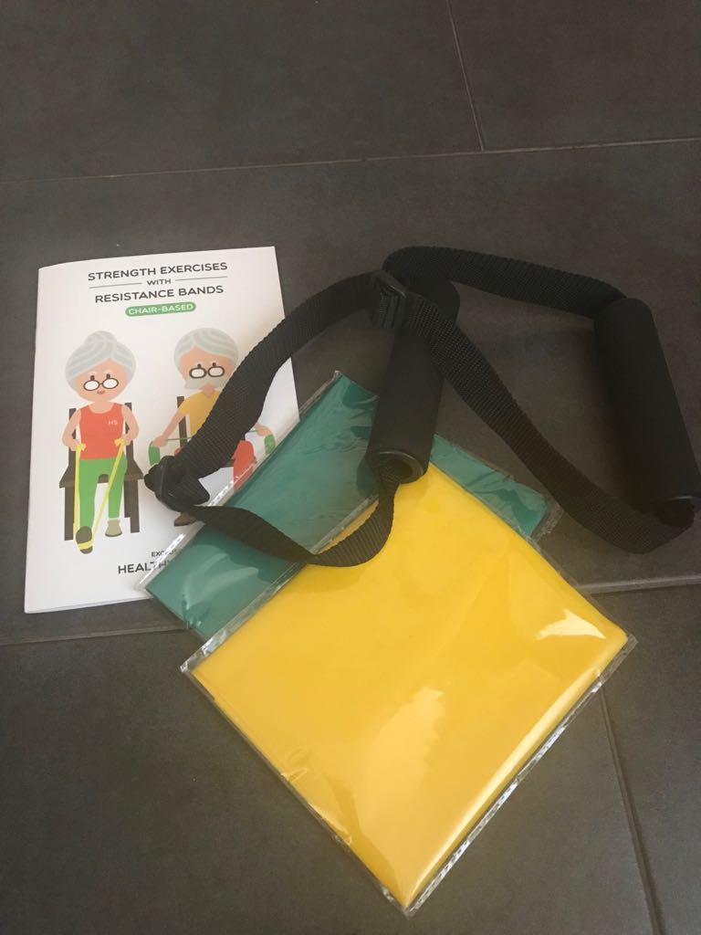 Healthy Seniors Chair Exercise Program: Resistance Bands & Handles customer photo 2