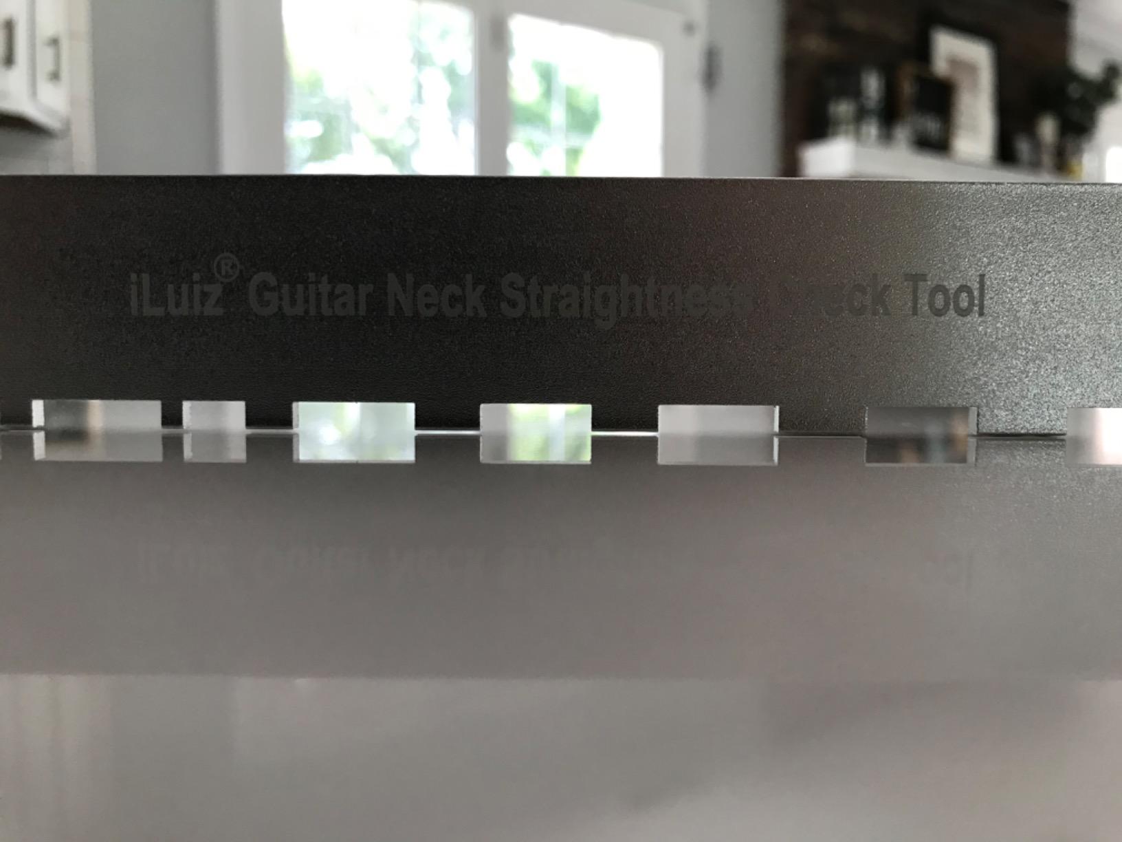Guitar Neck Notched Straight Edge Luthiers Tool for Gibson Fender and Most of Guitar Fretboard and Frets customer photo 2