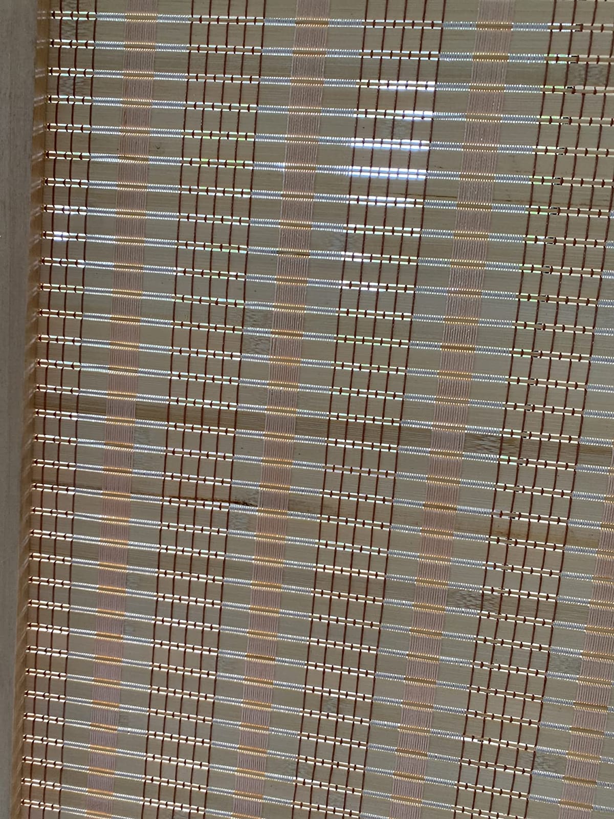 Legacy Decor 4-Panel Bamboo Room Divider, Folding Screen Natural, 6Ft High customer photo 2