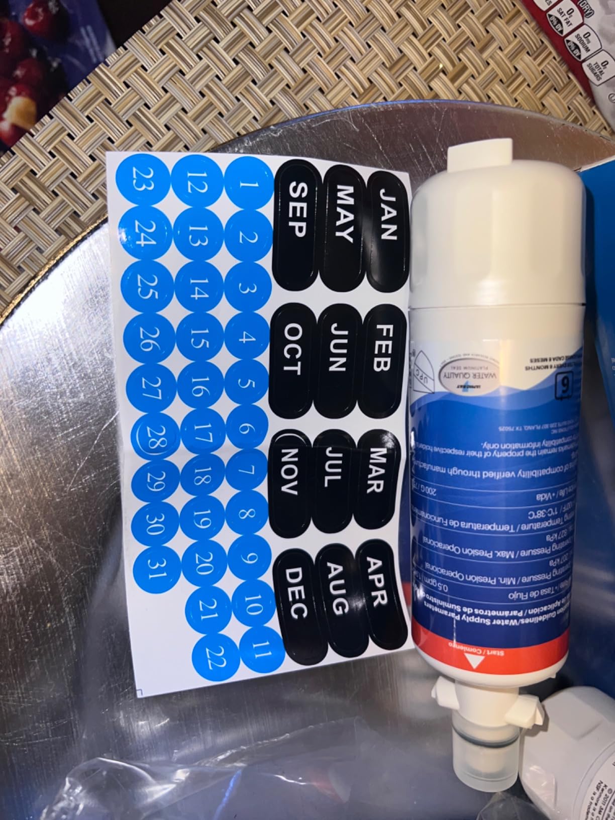PUREPLUS ADQ36006101 Replacement for LG LT700P,RWF1200A Water Filter 3Combo customer photo 2