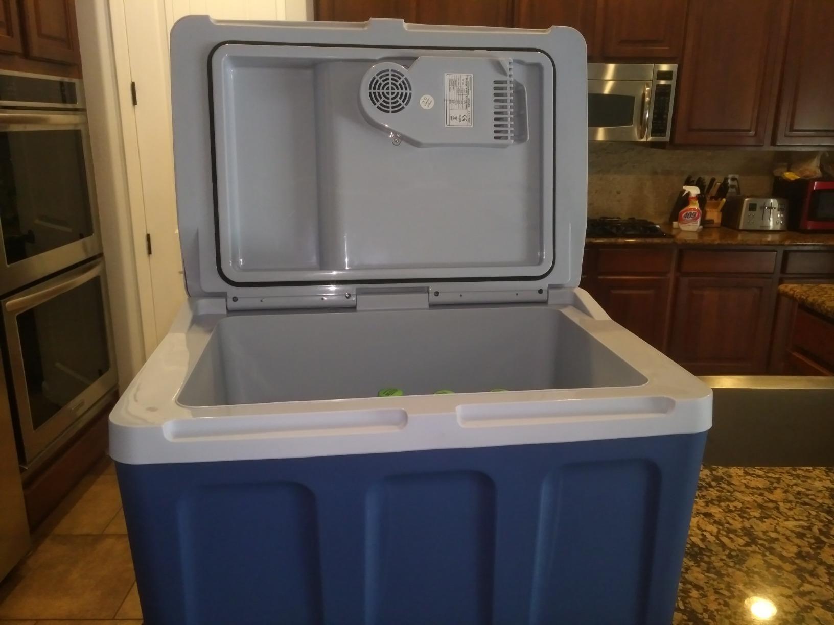 Koozam K-Box Electric Cooler & Warmer with Handle | 24 Liters Portable Thermoelectric Unit - Keeps Food & Drinks Hot or Cold | 110V AC Home Power & 12V Car Adapter for Camping, Travel & Picnics customer photo 1