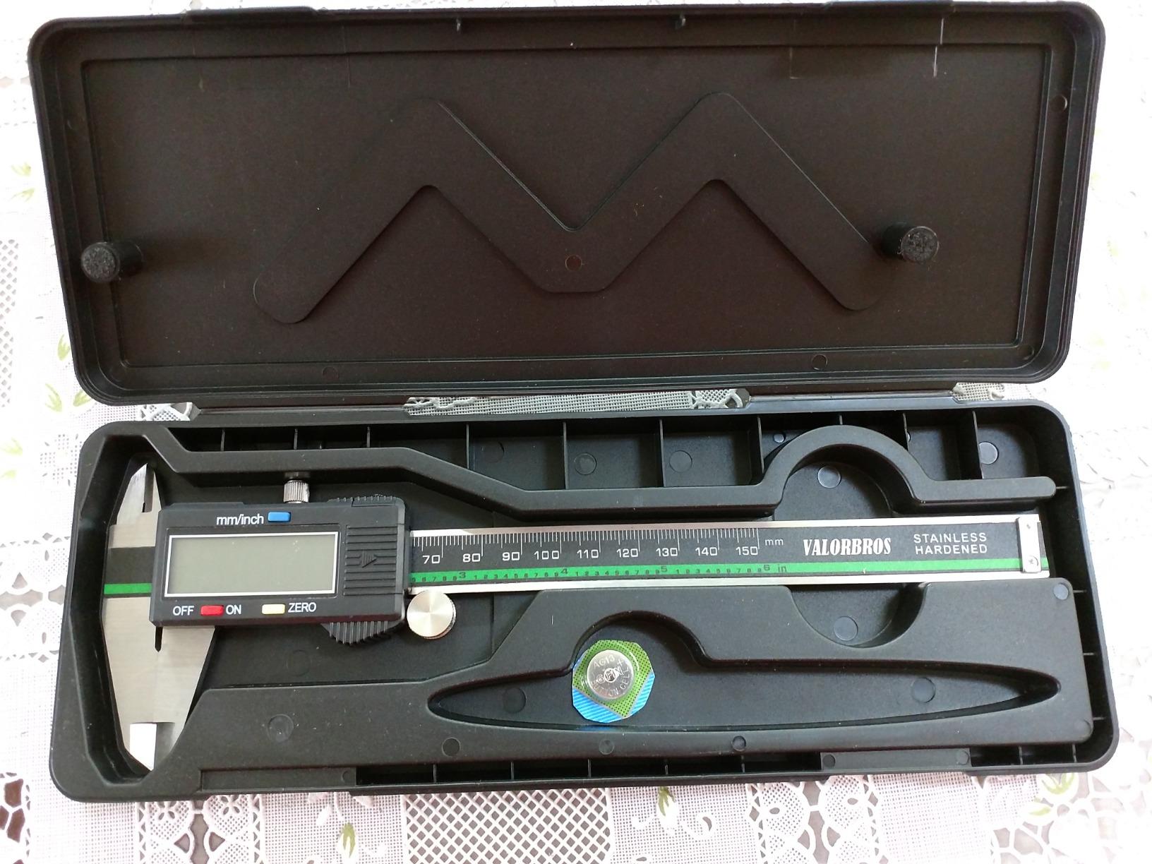 Sattiyrch 6 Inch Digital Caliper, Stainless Steel Precision Measuring Tool customer photo 1