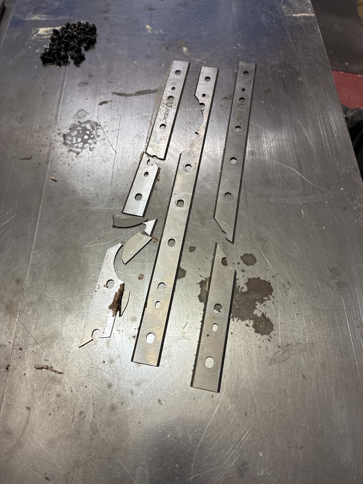 FOXBC 13-Inch Planer Blades Replacement for DeWalt DW735 DW735X Planer, Replace DW7352 - Set of 3 customer photo 2