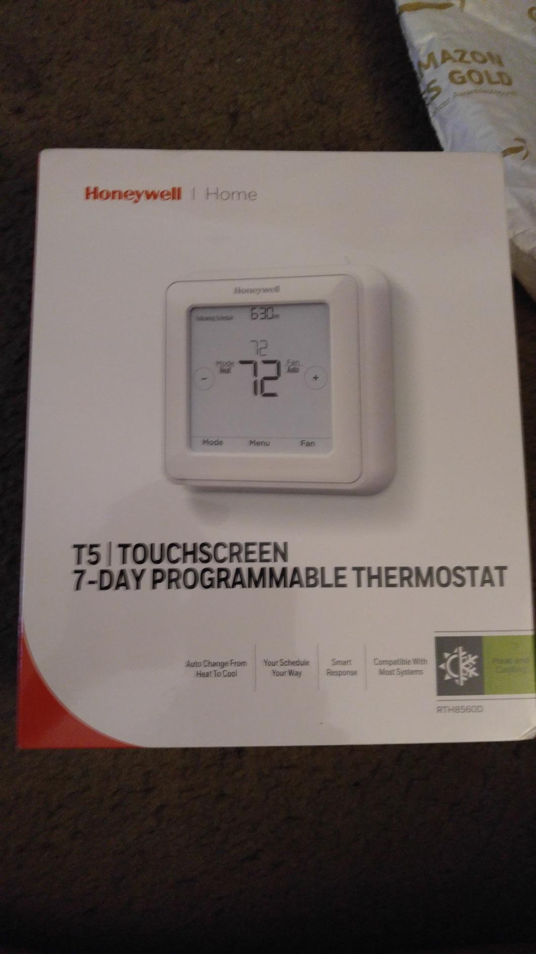 Honeywell Home 7 Day Programmable Touchscreen Thermostat customer photo 2
