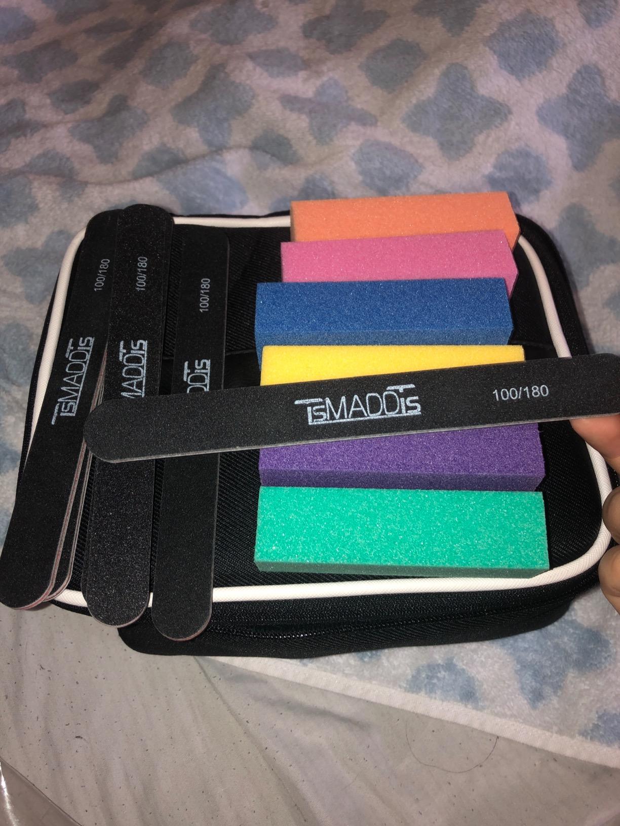 TsMADDTs Nail Files and Buffers, Professional Manicure Tools for Nail Care customer photo 2