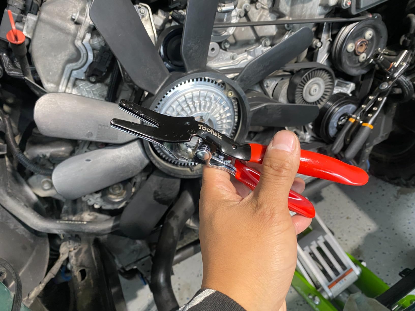 Toolwiz Automobile Hose Removal Pliers, Auto Fuel, and Vacuum Line Tube Hose Remover Pliers, Separator Tools Pipe Repairing Tool for Marine, Oil, Hosepipes Vehicle customer photo 2