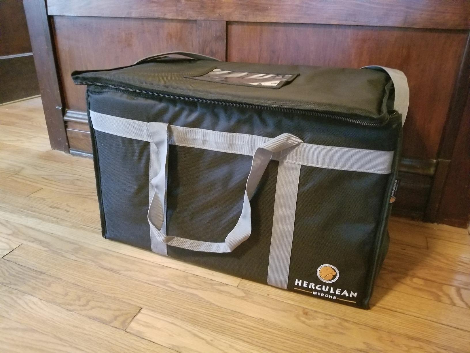 Herculean Premium Insulated Food Delivery Bag with YKK Zipper – Large Commercial Catering Bag for Food Transport – Hot and Cold Thermal Food Bag – Ultra Durable Hot Food Carriers for Takeaway Delivery customer photo 2