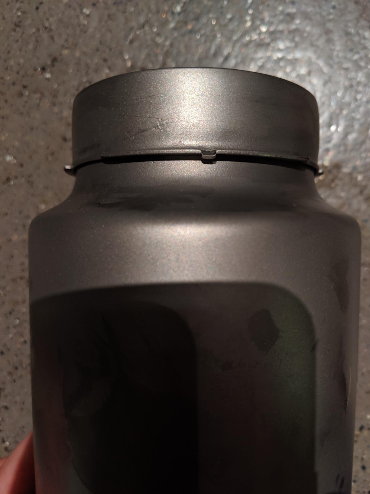Keith Ti3036 Grade 1 Titanium Water Bottle with Leakproof Bayonet Cap customer photo 1
