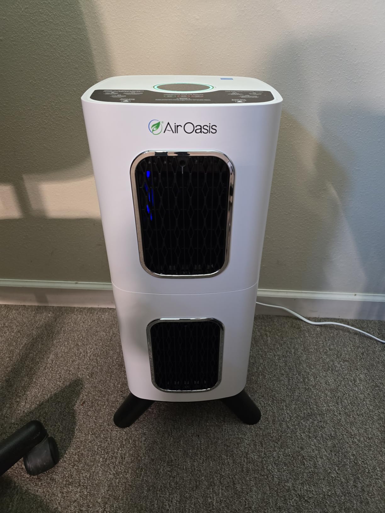 Air Oasis iAdaptAir 2.0 H13 HEPA Filter Air Purifier Reduces 99% of Viruses, Mold, Dust, Smoke, Pollen & Odors Quietest on The Market WiFi Compatible 1,325 Sq Ft of Clean Air customer photo 2