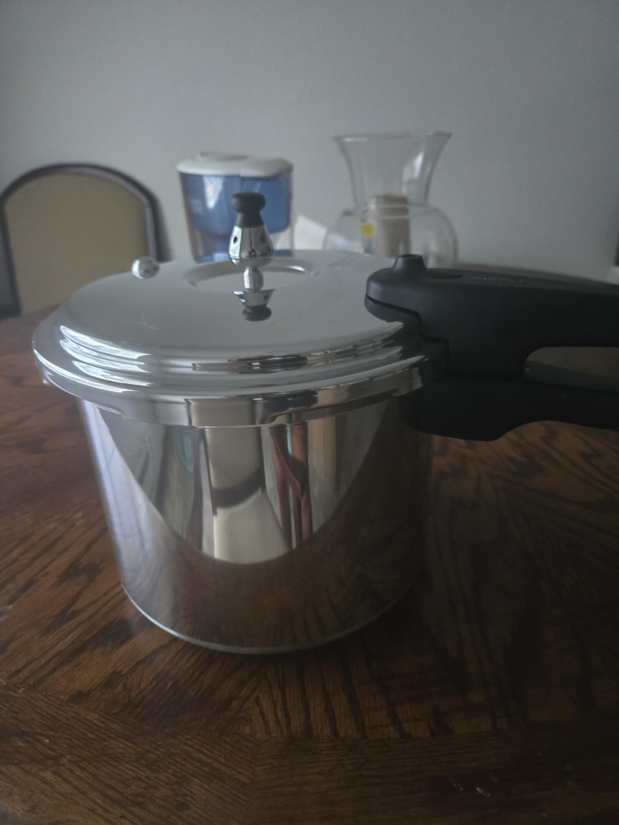 IMUSA USA A417-80807 16Qt Jumbo Stovetop Pressure Cooker with Regulator and Side Handles, Silver customer photo 1
