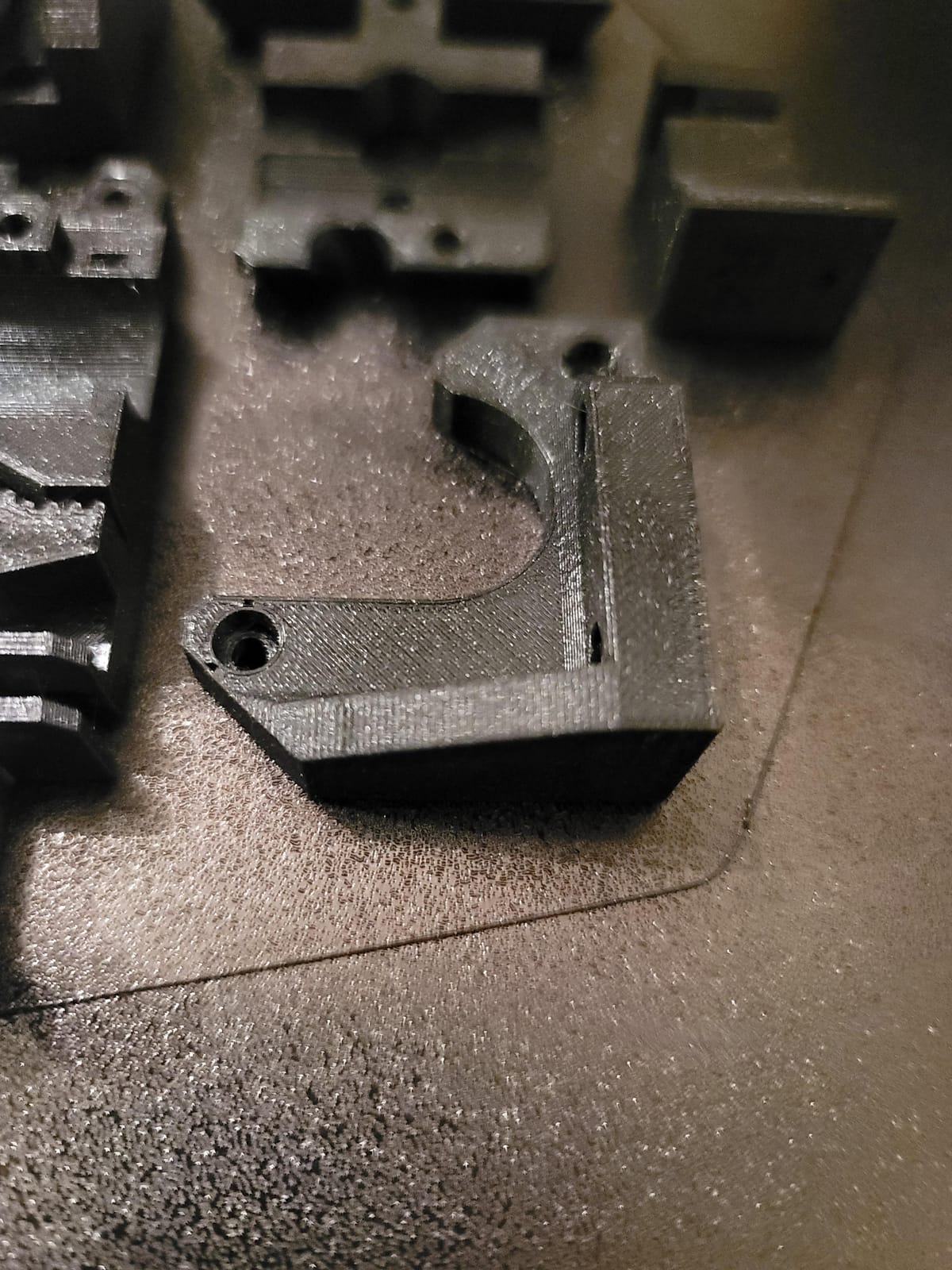 4pcs Hardened Steel Nozzles M6 Nozzle 0.25/0.4/0.5/0.6mm Compatible with 1.75mm V6 Hotend Prusa I3 MK3S Anycubic Mega S Vyper 3D Printing PEI PEEK or Carbon Fiber Filament (1x0.25+1x0.4+1x0.5+1x0.6) customer photo 1