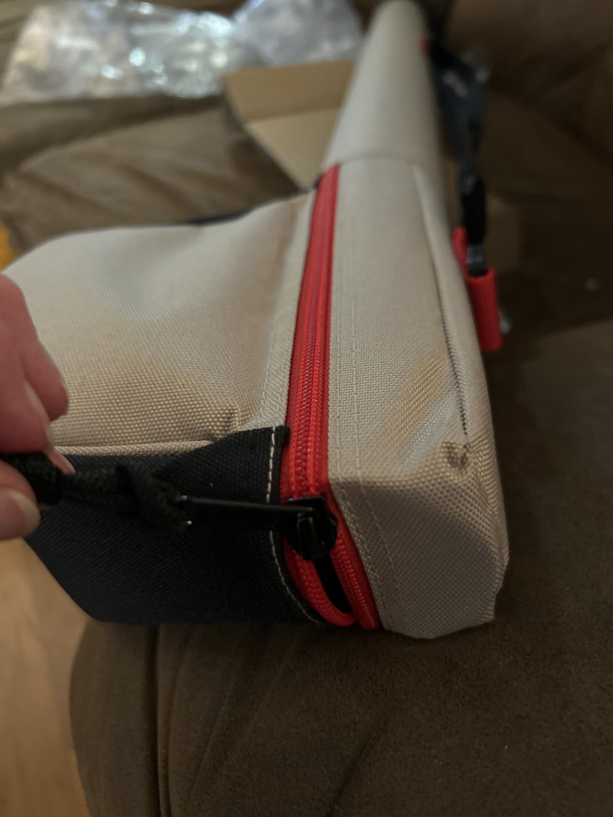 Redington Fly Rod Travel Case, Plastic Reinforced Caps, Adjustable Shoulder Strap customer photo 1