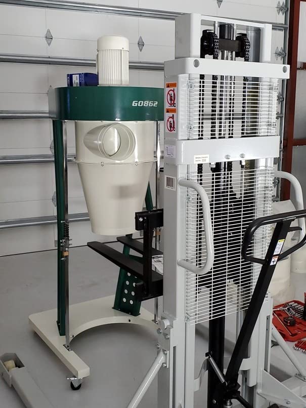 Grizzly G0862 3 HP Portable Cyclone Dust Collector customer photo 1