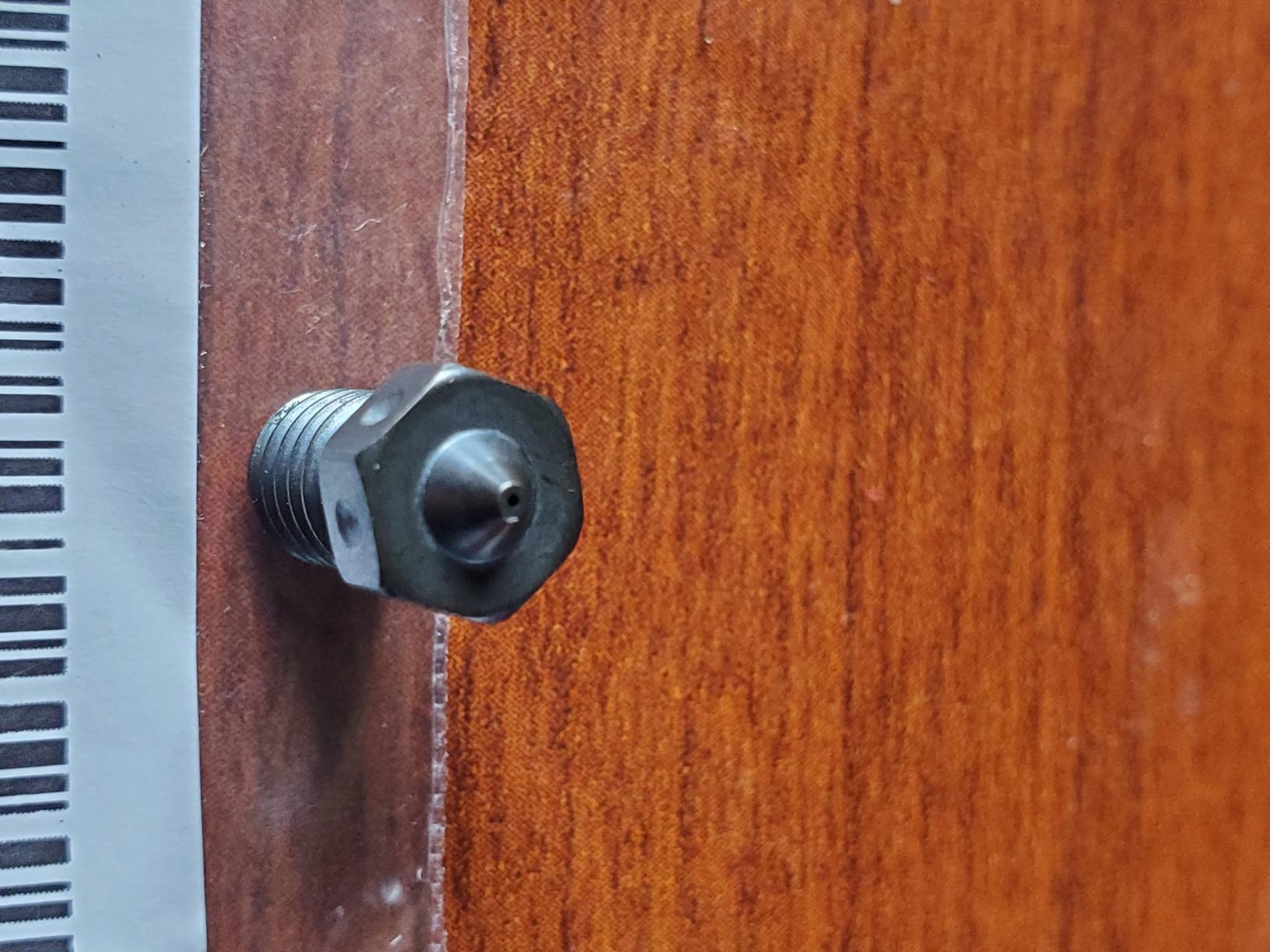 Genuine E3D Nozzle X - V6-1.75mm x 0.40mm (V6-NOZZLE-4TC-175-400) customer photo 2
