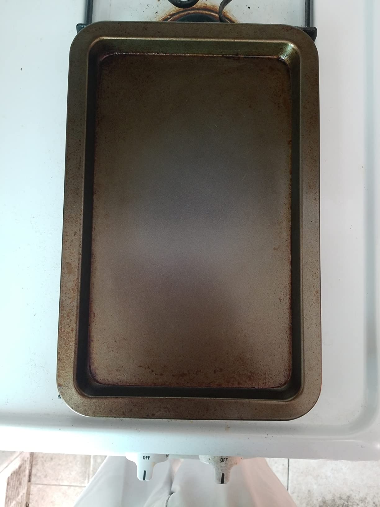 Nifty Cookie & Baking Sheets (Set of 3) – Non-Stick Coated Steel, Dishwasher Safe, Oven Safe up to 450 Degrees, includes Large/Med/Small Pans customer photo 2