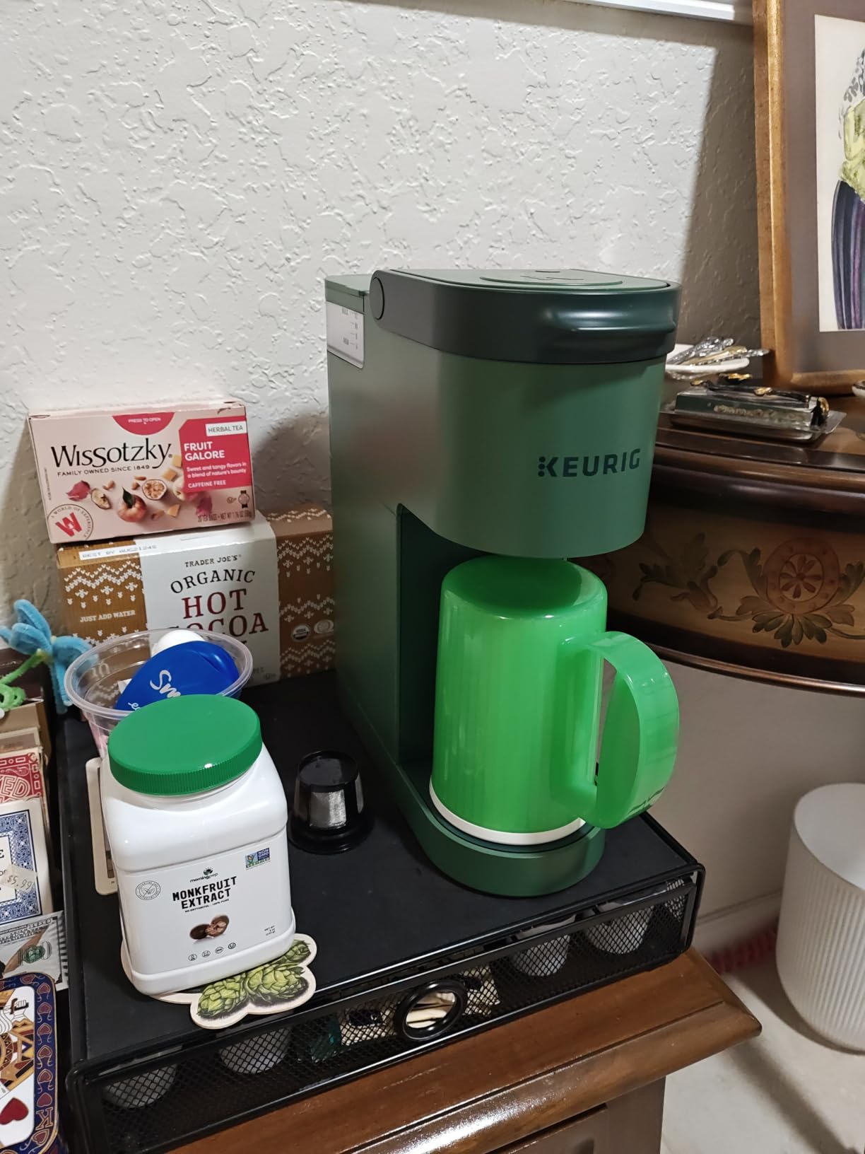 Keurig K-Mini Single Serve K-Cup Pod Coffee Maker, 6 to 12oz Brew size, with Cord Storage, Perfect for Small Spaces, Studio Gray customer photo 1