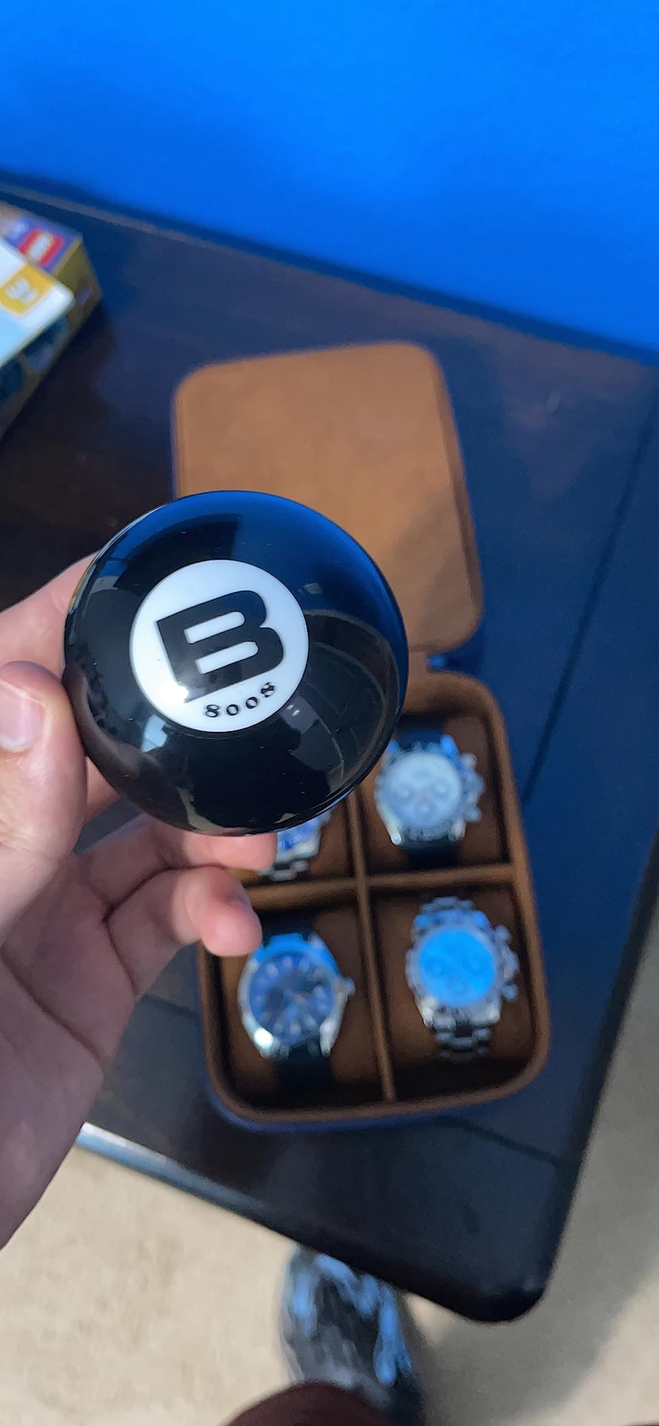 BERGEON 8008 Rubber Ball to Open and Close case Backs Ø65 mm, black,white, Open customer photo 2
