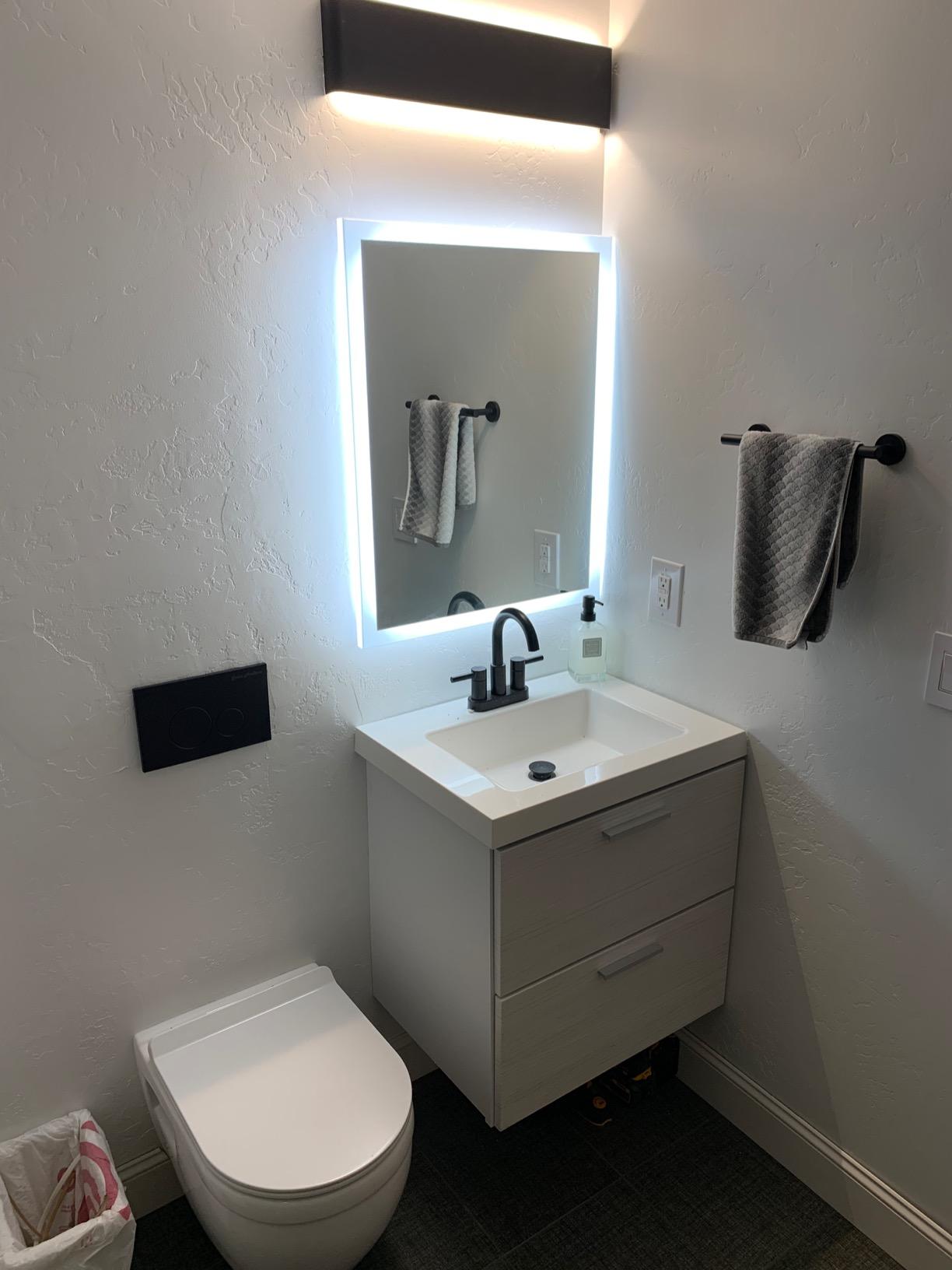 Ivy Wall-Hung Elongated Toilet Bowl customer photo 1