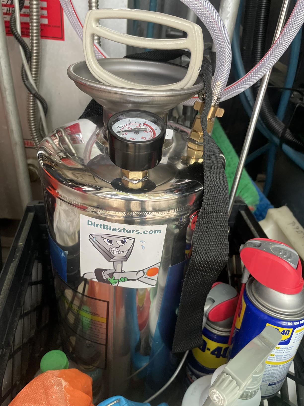 Happybuy 3.5 Gallon Stainless Steel Sprayer, 20