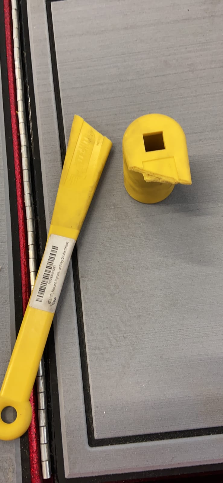 RITE-HITE New and Improved, Light-Weight Propeller Wrench w/Stainless Steel Insert, Easy to use and Store, and Very Durable; Comes in Yellow or Red customer photo 1