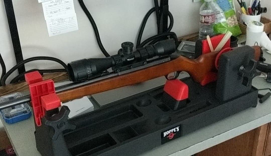 Hoppe's Gun Vise, Rifle and Shotgun, Front & Rear Locking Supports customer photo 1