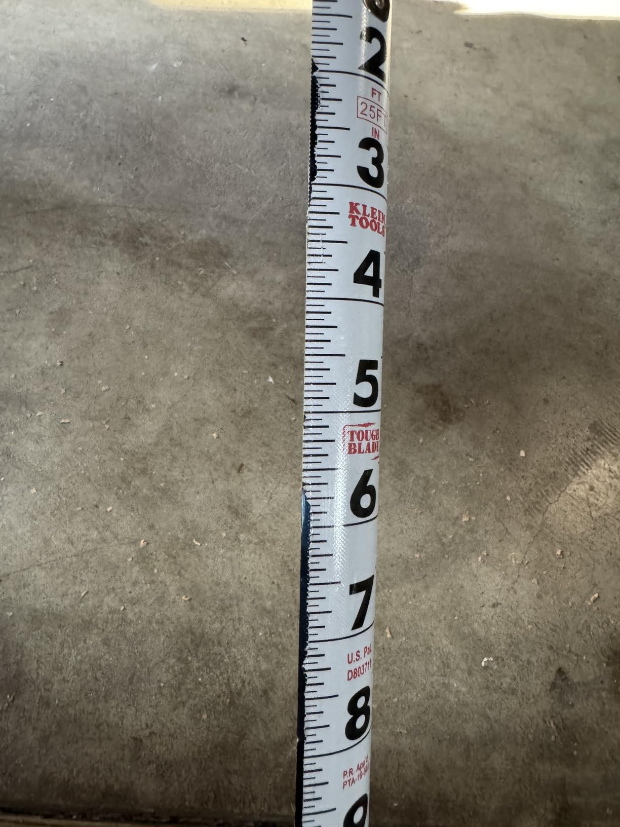 Klein Tools 9225 Tape Measure, Heavy-Duty Measuring Tape with 25-Foot Double-Hook Double-Sided Nylon Reinforced Blade, with Metal Belt Clip customer photo 1