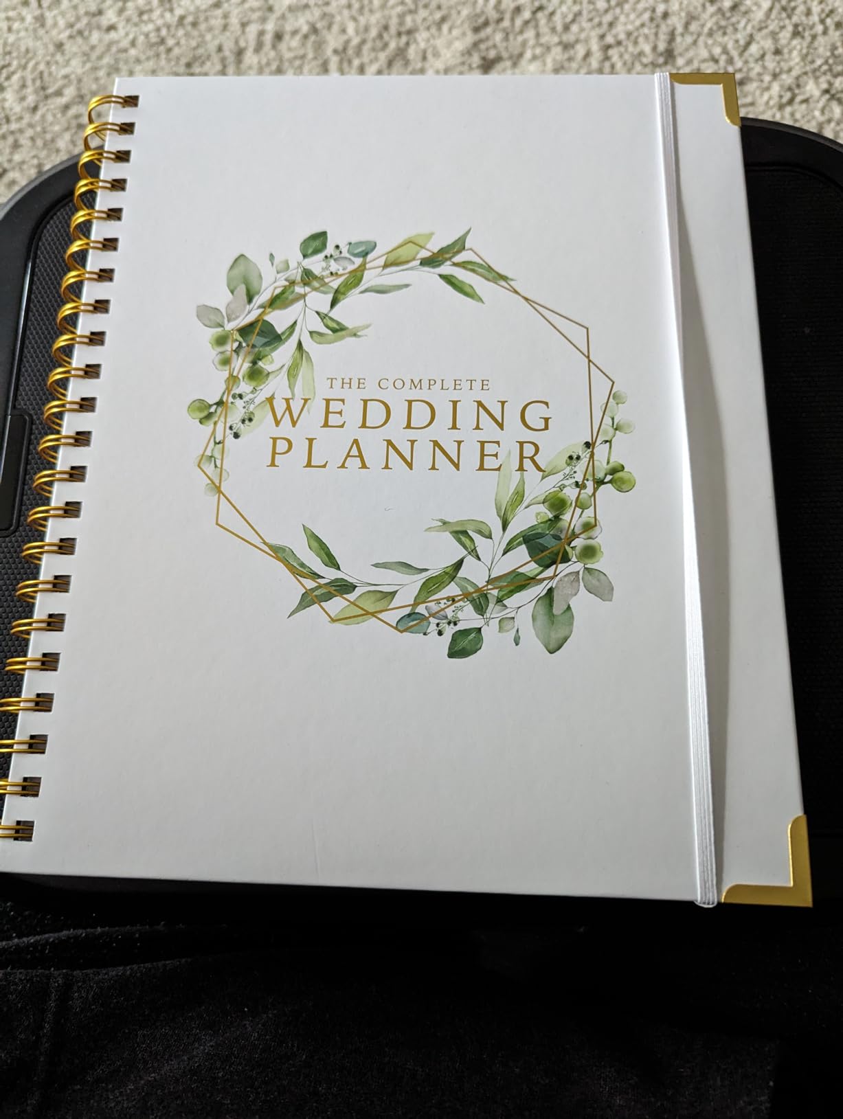 Your Perfect Day Wedding Planner Book and Organizer - Wedding Planner Book - Bridal Planning Binder with Countdown Calendar - Bride Gifts - (FLORAL) customer photo 1